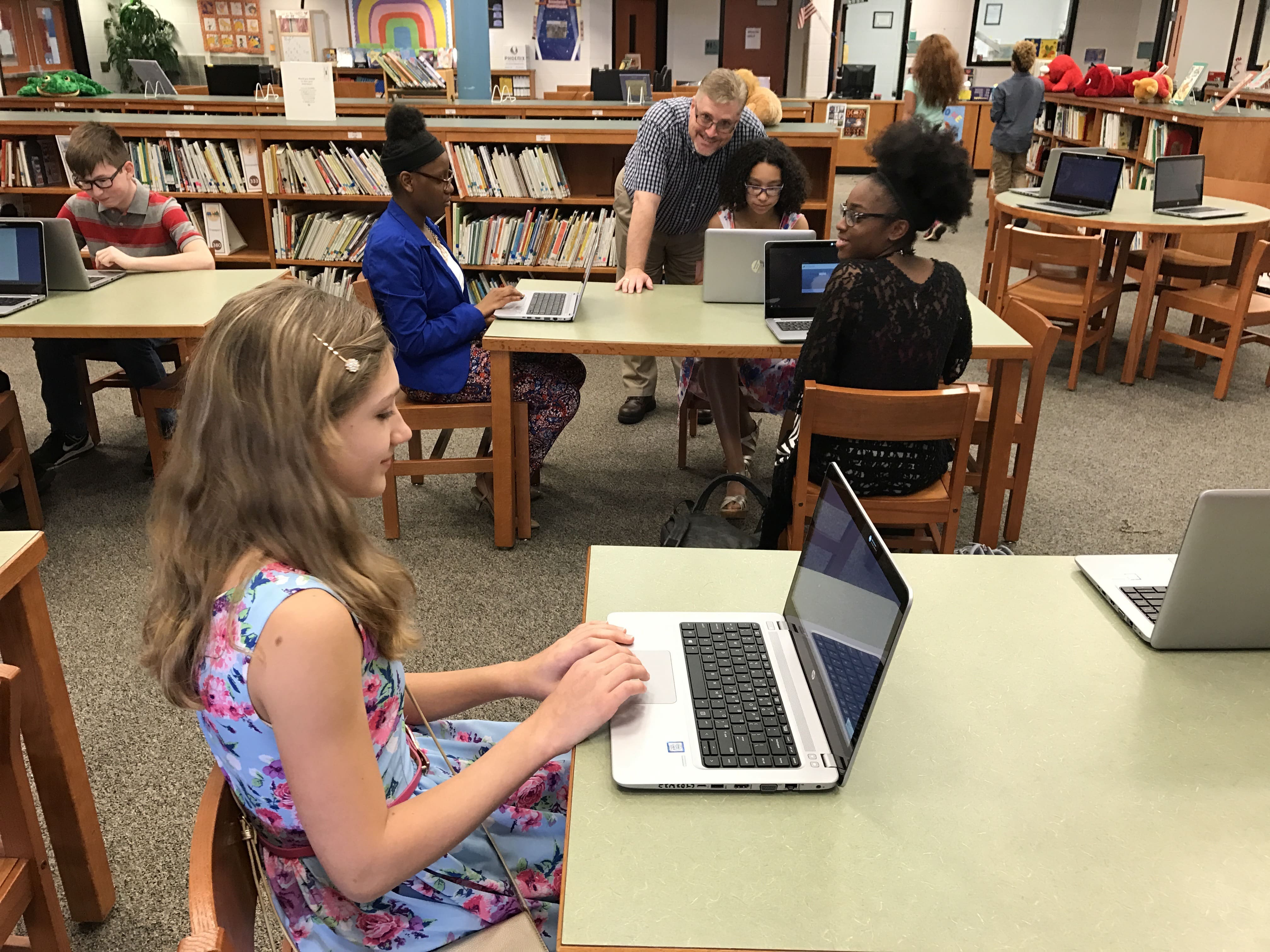 Charity provides 25 new computers to Fort Gordon school