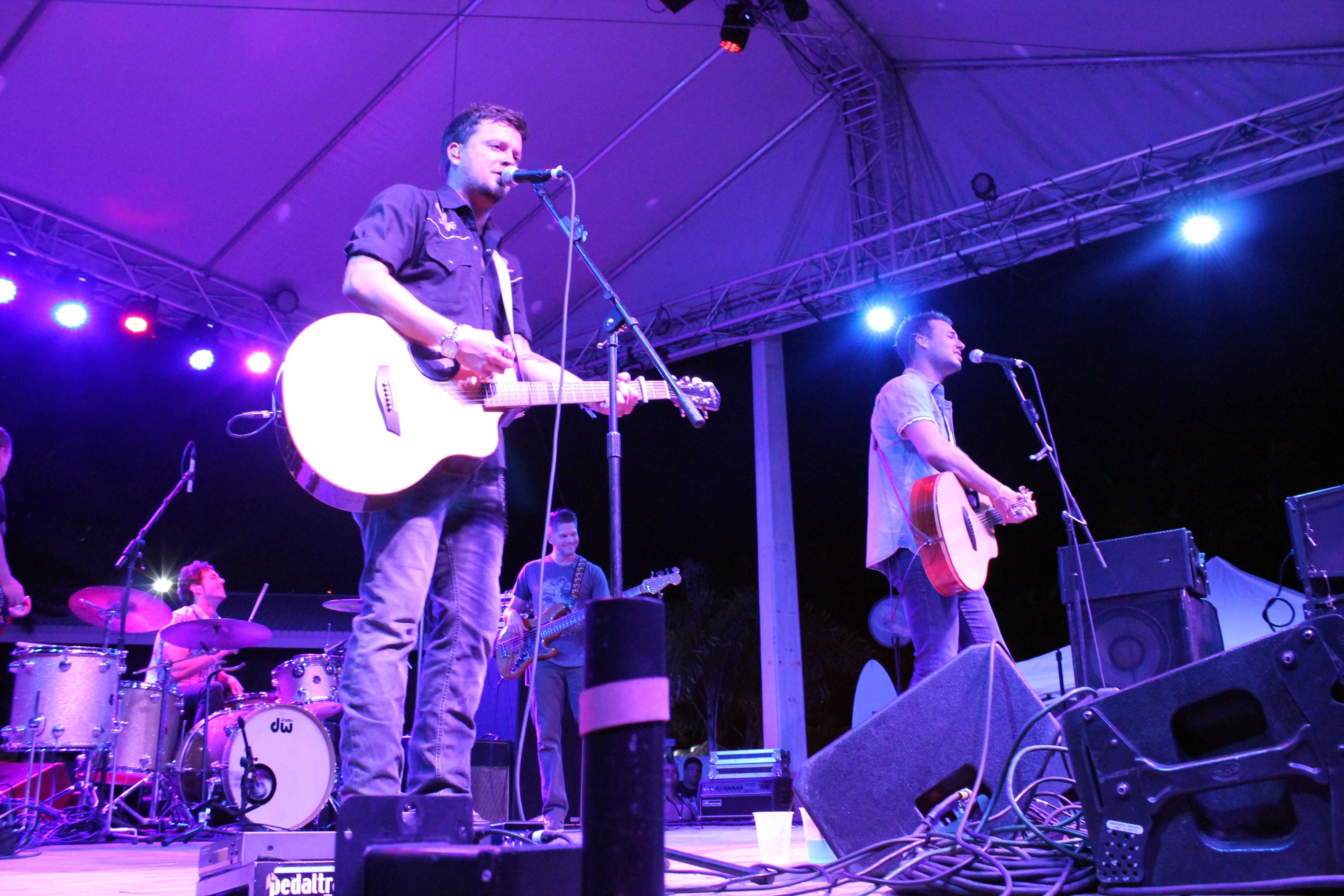 Love and Theft on FOX 13 in Tampa at Hogan’s Beach